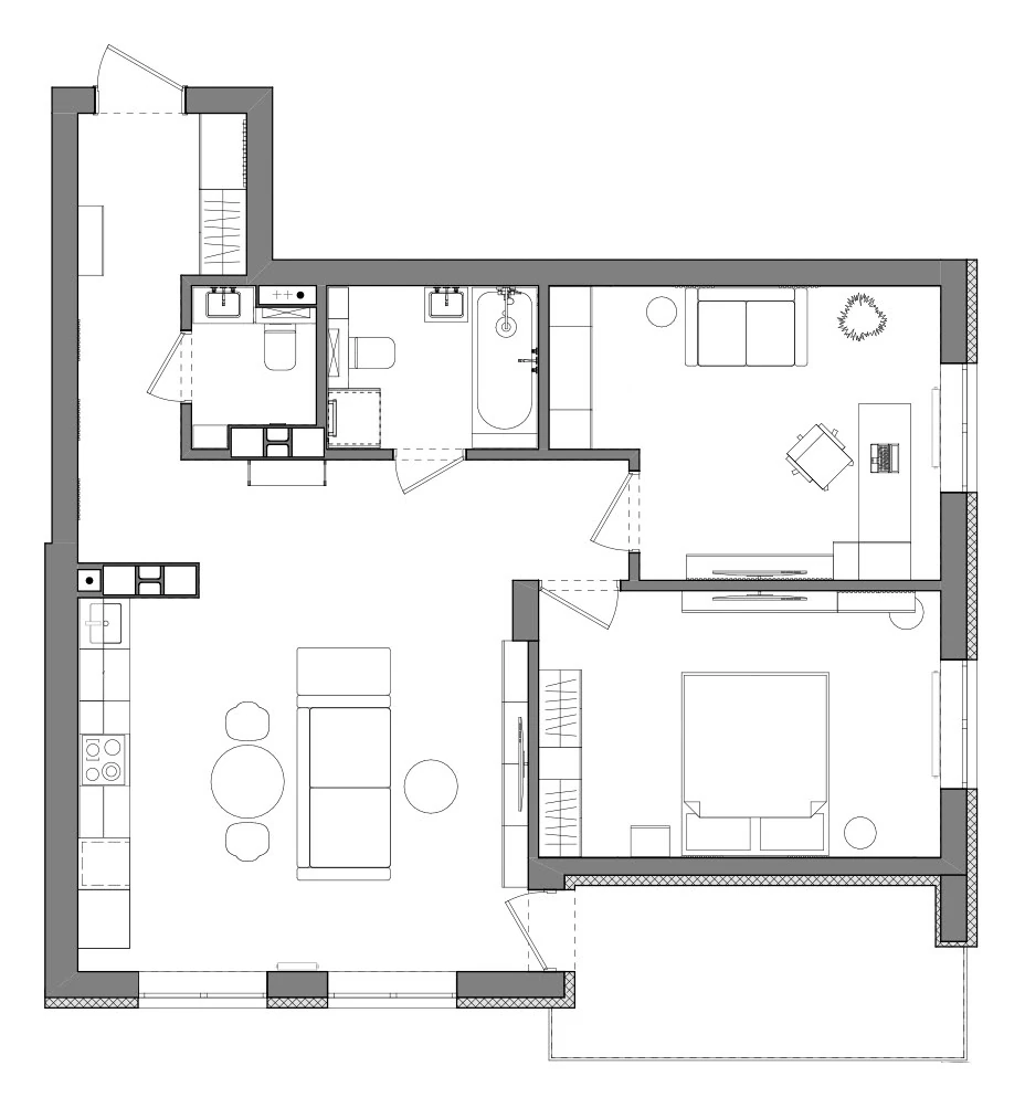 Евро-3 — 77,3 м²